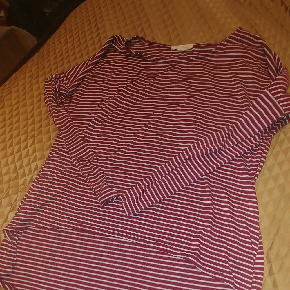 Hi lo long sleeve top